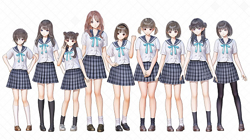 BLUE REFLECTION TIE/סǡȥ٥ȤɲäͭDLC2Ƥۿ