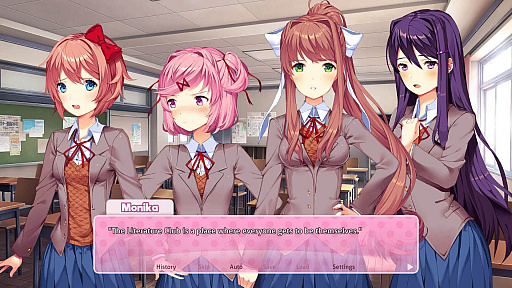 Doki Doki Literature Club Plusפܸ򥵥ݡȤ630˥꡼Τ褦ʥۥ顼