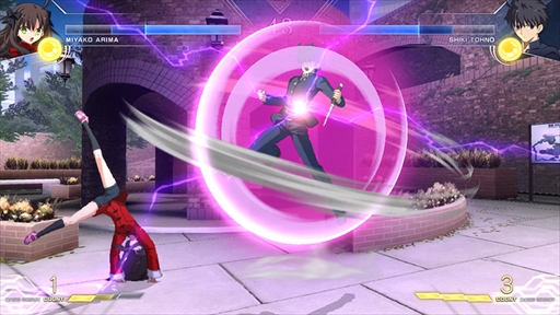 MELTY BLOOD: TYPE LUMINAסͭԸšɤλ郎ȯɽХȥ륢䥲ΥܥǧǤҲưθ