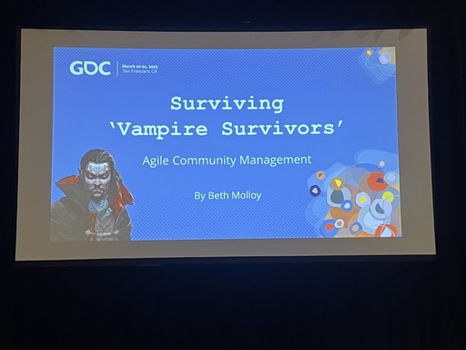  No.014Υͥ / GDC 2023ϡVampire SurvivorsפθߤϤɤΤ褦˹äƤäΤߥ˥ƥޥ͡㡼SNSѤǳؤȥץʤȡ