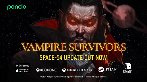 󥵥Сء ơ䥭饯о줹Vampire Survivorsפ̵åץǡȡSpace-54פۿ