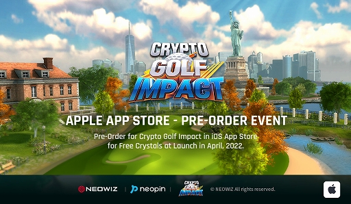 #001Υͥ/Crypto golf impactפApp StoreˤƻϿμդ򳫻