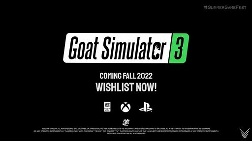 #001Υͥ/Υ䥮˿о졣Goat Simulator 3פ2022ǯȯꡤ4ͤΥޥץ쥤бͽ