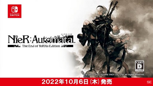 TGS2022SwitchNieR:Automata The End of YoRHa Editionȯľץʥॺı᤬ؤΤäTGSȤݡ