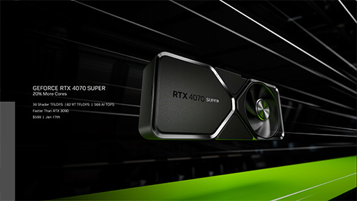  No.012Υͥ / NVIDIAǥȥåPCGPUGeForce RTX 40 SUPERפȯɽϥɡߥɥϥGPU򶯲