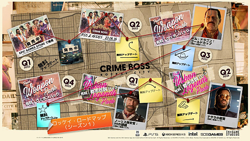  No.004Υͥ / ͵󥹥餹Crime Boss: Rockay Cityפ緿åץǡȼ»ܡHEATκ߷פ俷ʥߥå󥿥פʤɤɲ