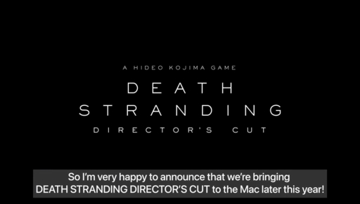 DEATH STRANDING DIRECTORS CUTפMacǤ2023ǯ˥꡼ꡣͽդⳫϤͽ