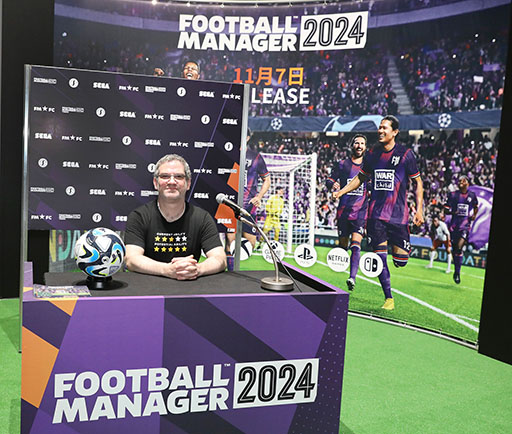 TGS2023ϡFootball Manager 2024פܸŸJ꡼ϡȯ¦Ĺ˾ƤȤäǥ쥯Miles Jacobson˥󥿥ӥ塼