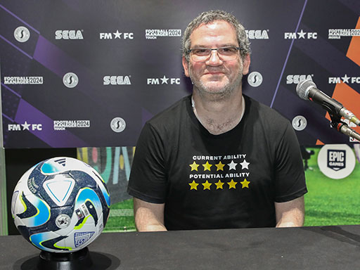 TGS2023ϡFootball Manager 2024פܸŸJ꡼ϡȯ¦Ĺ˾ƤȤäǥ쥯Miles Jacobson˥󥿥ӥ塼