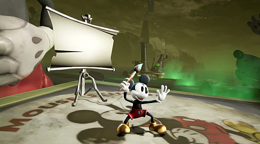 Disney Epic Mickey: RebrushedסSwitch2024ǯȯ䡣2011ǯȯ䤵줿WiiѥեȤΥޥȥ