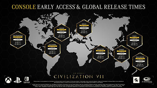 Sid Meier's Civilization VIIסϰ̤Υ꡼֤ȯɽܤǤϡ󥽡Ǥ211000PCǤ1400˲