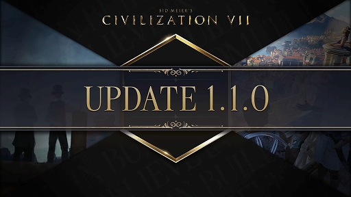  No.001Υͥ / Sid Meier's Civilization VIIס緿åץǡȡ1.1.0פ»ܡʸξ򤵤UI