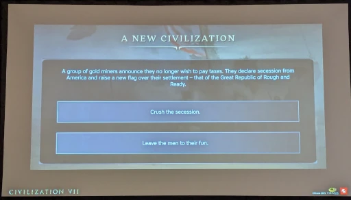 GDC 2025ϡSid Meier's Civilization VIIפʪϤˤƹۤ줿ʥƥ֥बμˡ