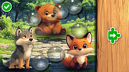 Puzzle Adventures - Forest Animals