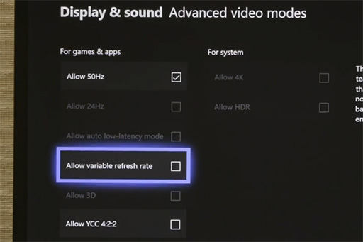 Xbox One XXbox One SΡFreeSyncбϡֺաפˡHDMI 2.1ΡAuto Low Latency Modeפˤбͽ