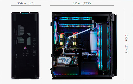 COMPUTEXΤǽ30kgѤۿ2ΥޥܡɤܤĶ緿Υȥ꡼ޡPCCorsairʵ