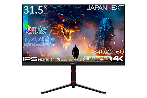 4K160Hzɽб31.5VAվޡǥץ쥤JAPANNEXT顣4K144HzIPSվǥƱȯ